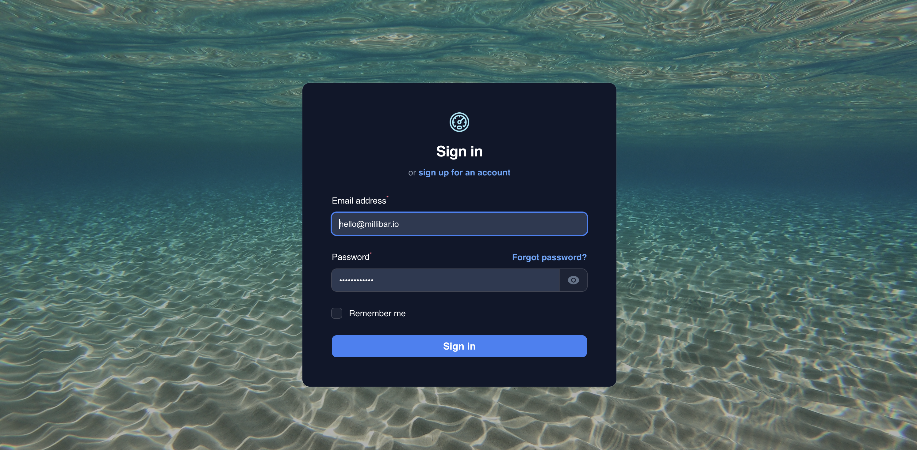 Create Account
